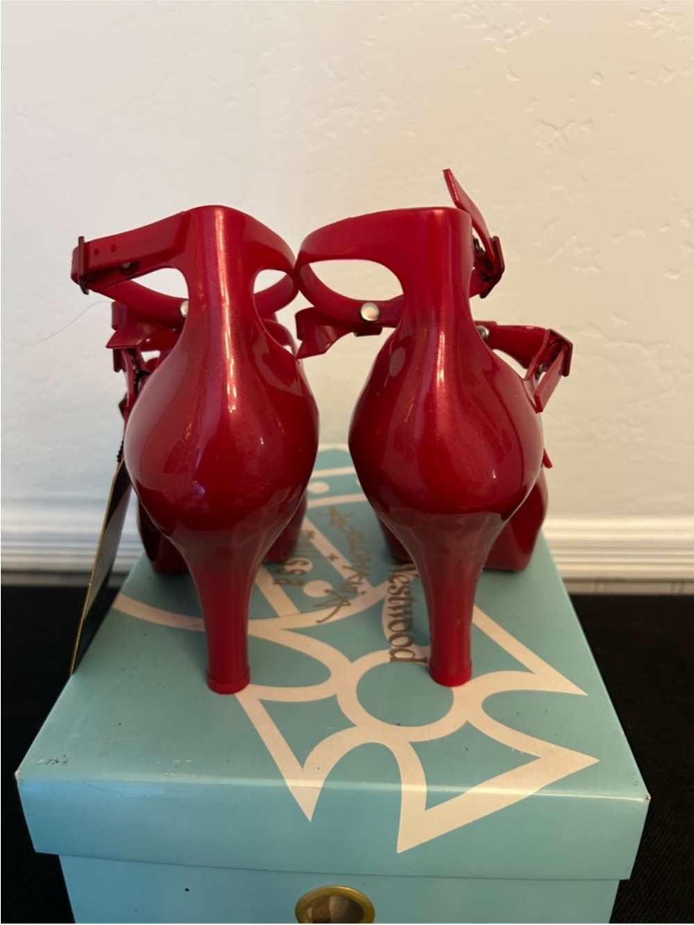 Melissa + Vivienne Westwood ANGLOMANIA Mary Jane heels - Picture 4 of 8